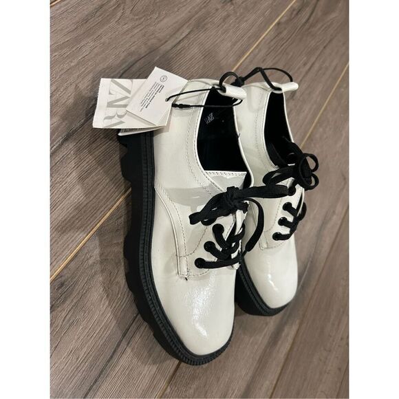 New ZARA shoes white sz 6 - Picture 2 of 5